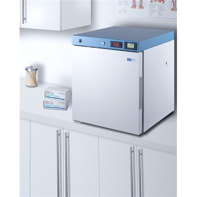 Summit Appliance ACR21WNSF456LHD 19 in. Compact Healthcare Refrigerator - Certified to NSF & ANSI 456 Vaccine Storage Standard - LHD, White