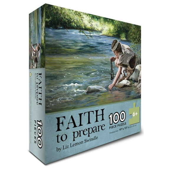 19 X 13 Faith to Prepare Puzzle by Liz Lemon Swindle (100 PCS)