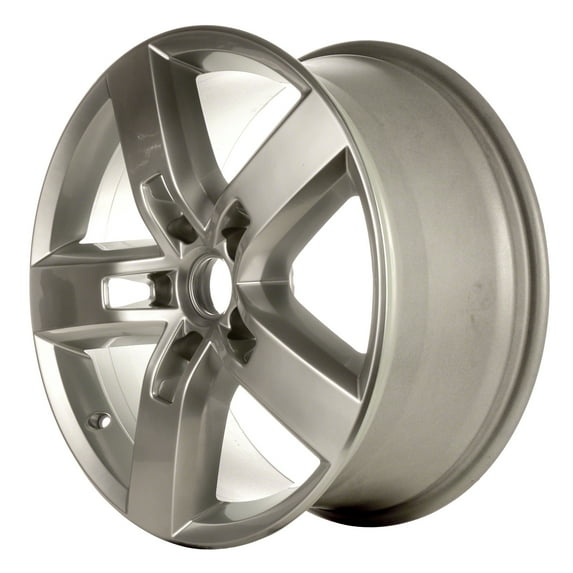 19 X 8.5 Reconditioned OEM Aluminum Alloy Wheel, Hypersilver Full Face, Fits 2011-2017 Volkswagen Touareg