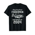 thumbnail image 1 of 19 Year Old Fisherman: Fishing 2004 19th Birthday T-Shirt, 1 of 5