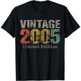 thumbnail image 1 of 19 Year Old Gifts Vintage 2005 Limited Edition 19th Birthday T-Shirt mens t shirt，black，women，funny，misfits，men，journey, 1 of 4