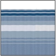 19 ft. 2 in. Ocean Blue Dune Stripe White Weatherguard