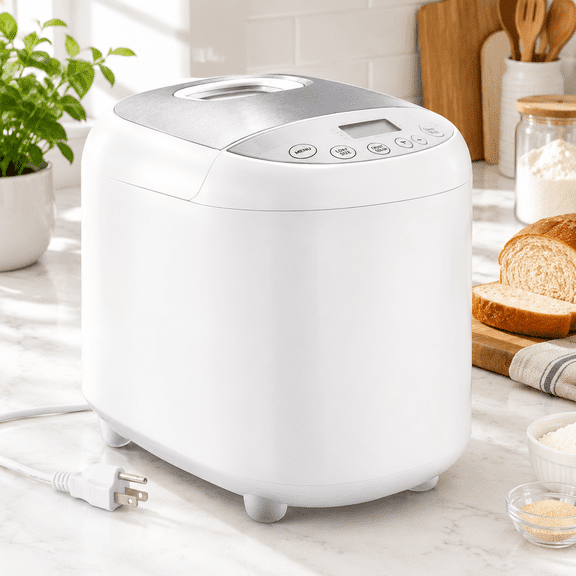 19-in-1 Beginner Friendly Bread Maker with 3 Loaf Sizes, 3 Crust Colors, Gluten Free Setting