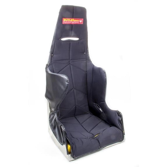 19 in. Pro Sportsman Seat - 25 deg Layback Design, Black Cover