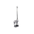 thumbnail image 1 of 19 in. Rustic Silver Cast Iron Giraffe Paper Towel Holder, 1 of 1
