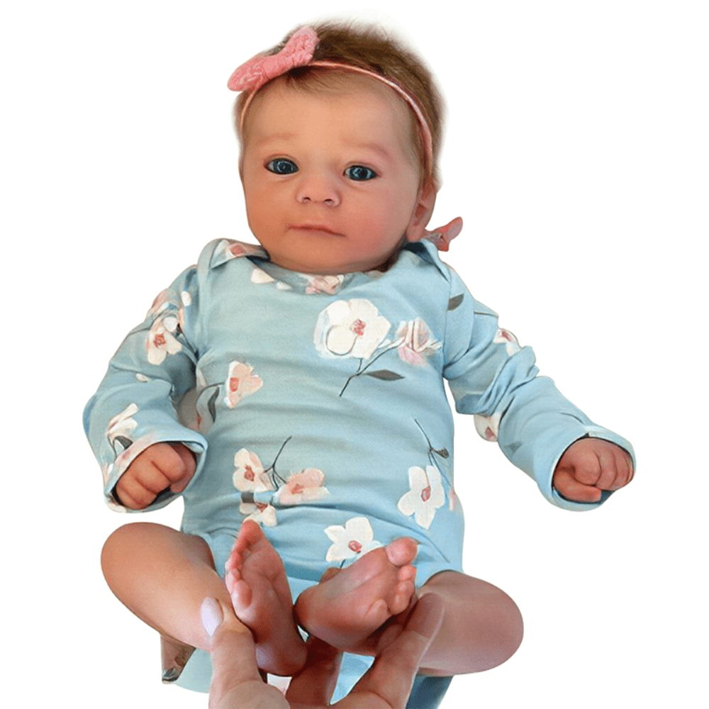 19 inch 48cm Reborn Baby Dolls Realistic Baby Doll with Soft Cotton ...