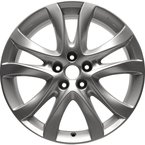 19 inch Aluminum Wheel Rim for Mazda Mazda6 14-16 5 Lug Silver