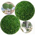 19 inch Artificial Plant Green Topiary Ball outdoor set of 2, UV