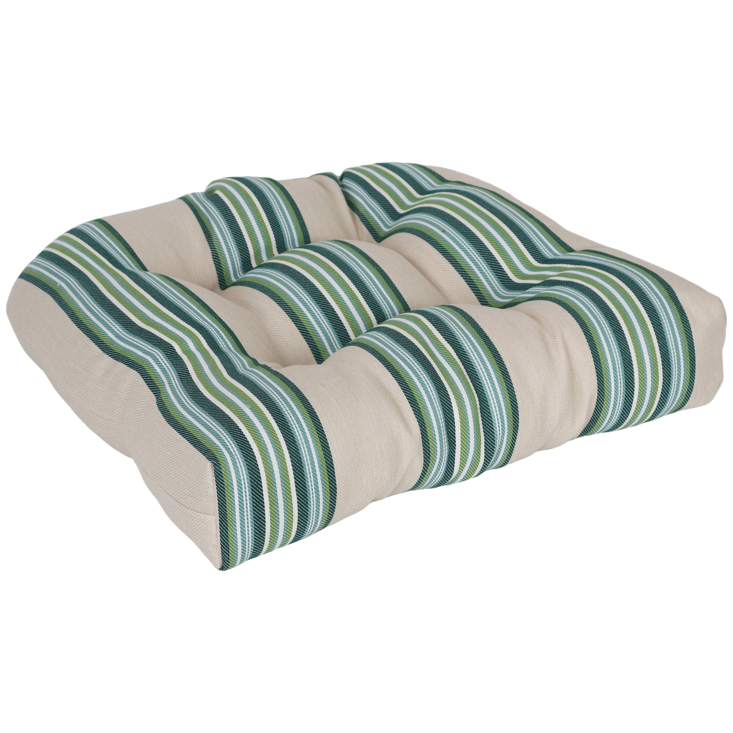 19-inch Premium Olefin Outdoor Chair Cushion - Copley Lagoon