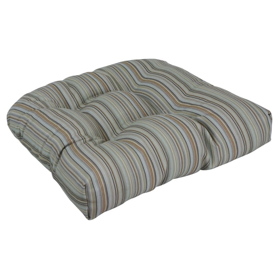 19-inch Premium Olefin Outdoor Chair Cushion - Rydell Spray