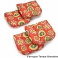 thumbnail image 1 of 19-inch U-Shaped Spun Polyester Outdoor Tufted Dining Chair Cushions (Set of 4) - Farrington Terrace, 1 of 5