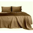 thumbnail image 1 of 19 inches Extra Deep Pocket Bed Sheet Set - 750 Thread-Count - Pure Premium Cotton Sateen Finish - Fade, Stain Resistant Ultra Soft - 4 Piece (Expanded Queen, Taupe) by The Great American Store, 1 of 3