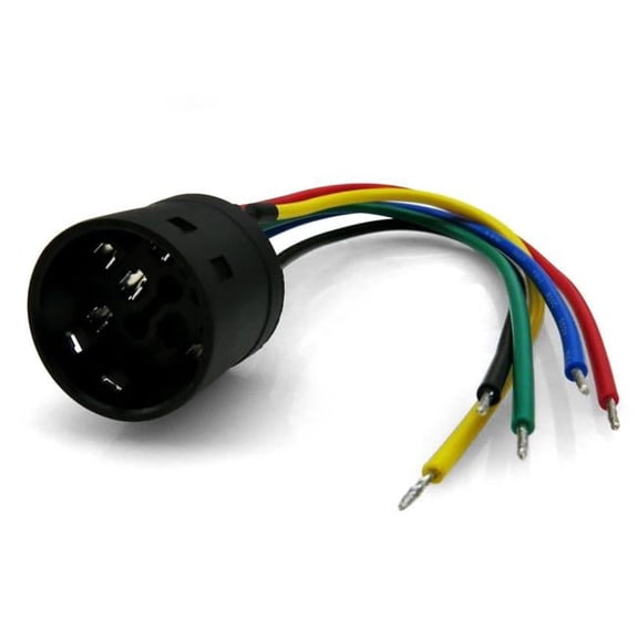 19 mm Billet Button Harness with Yellow Base
