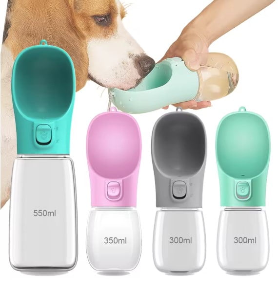 Water Bottle For Dogs Cat Bowls Leakproof Portable Dog Water Bottle For Outdoor Walking Travel And Hiking Bpa Free 735617 Pet Water Bottle