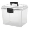 thumbnail image 1 of 19 qt Ultimate Airtight Handy File Box, Clear, 1 of 1
