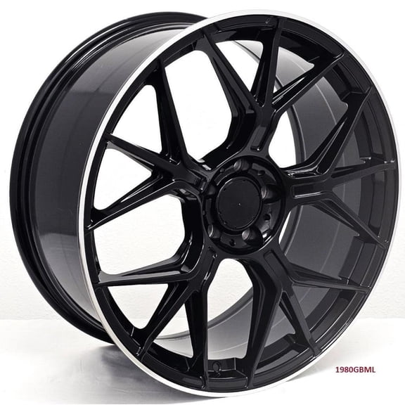 20'' wheels for Mercedes E350 SEDAN RWD 2010-16 (Staggered 20x8.5/9.5")