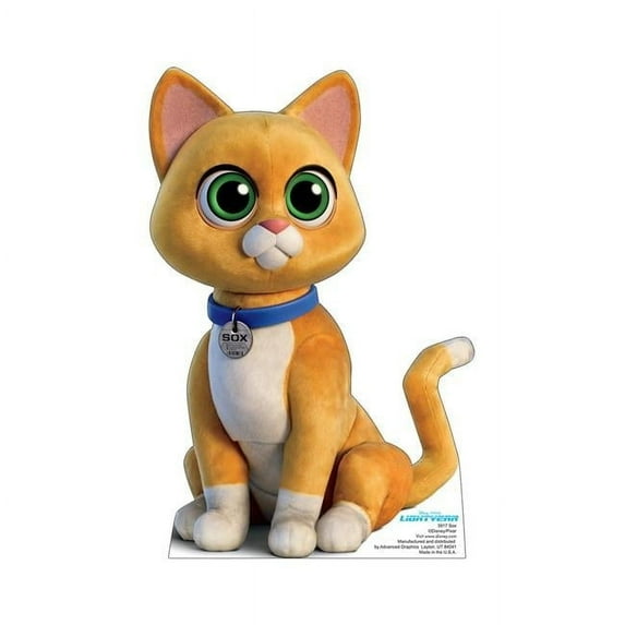 19 x 13 in. Sox Cardboard Cutout - Disney & Pixars Lightyear