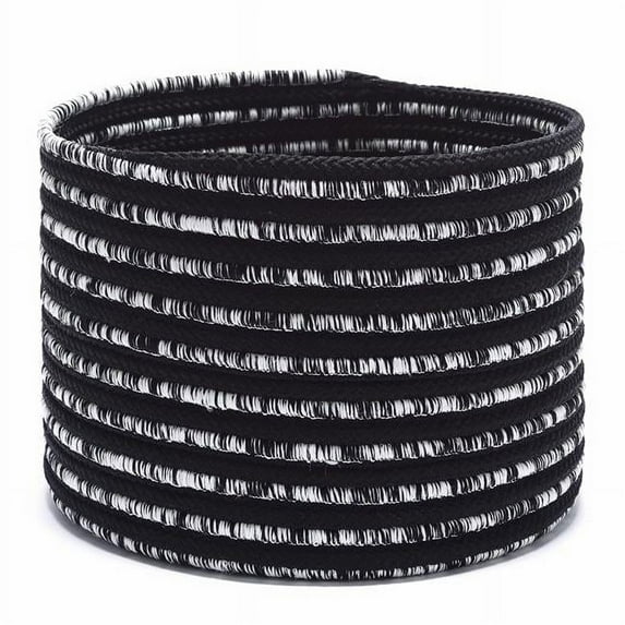 19 x 19 x 15 in. Granada Black Round Basket