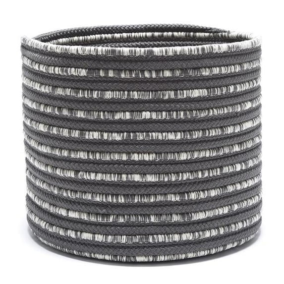 19 x 19 x 15 in. Granada Gray Round Basket