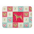 thumbnail image 1 of 19 x 27 in. Border Terrier Love Machine Washable Memory Foam Mat, 1 of 1