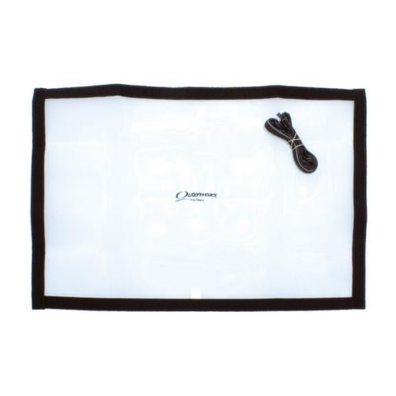 19 x 27 in. Radiator Screen Asphalt with Cloth Hook & Eye