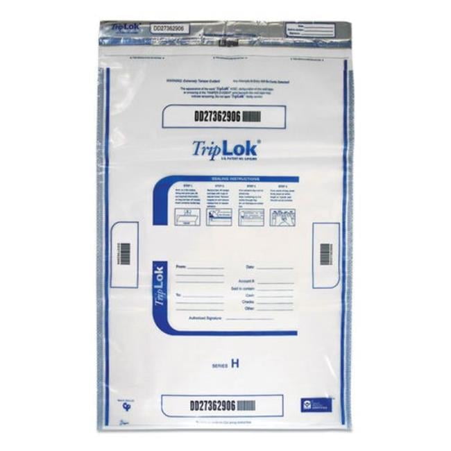 Deposit Bag, Plastic, 4 mil, 20 x 28, Clear, 50/Pack Deposit Bag, Plastic, 4 mil, 20 x 28, Clear, 50/Pack