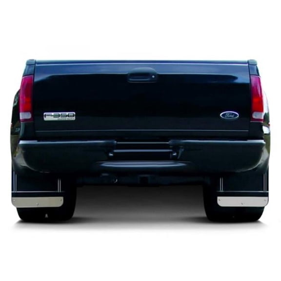 19 x 3.5 in. Stainless Steel Mud Flap Weights for All Dually Pickups