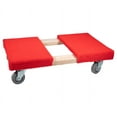 thumbnail image 1 of 19" x 32" Carpeted Furniture Dolly 4 Wheels 1000 lbs. - Hardwood and Plywood Piano Moving Office Dolly with 3.5" x 4" Swivel Casters Mover, 1 of 12
