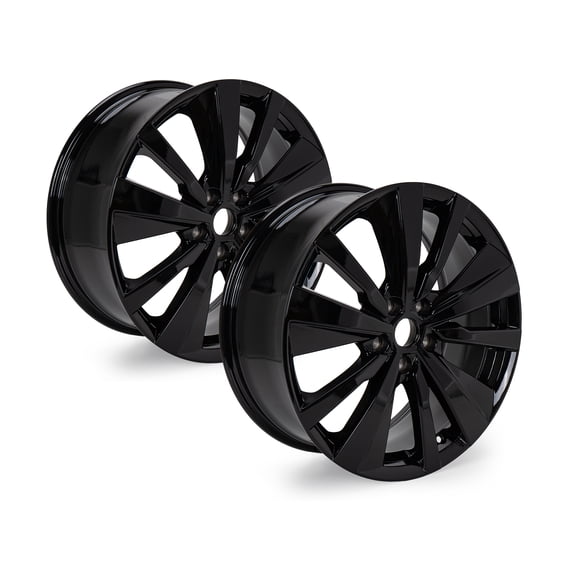 19" x 8" Wheel Rim for Nissan Altima 2019-2022 Black, Set of 2, Replacement Alloy Rim 62785