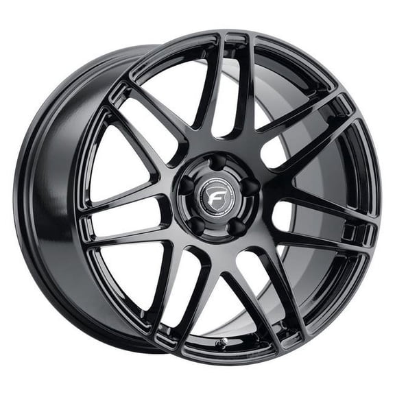 19 x 9.5 in. 5 x 120 mm Bolt Pattern 21 mm Offset 6.1 in. Backspacing F14 Wheel, Gloss Black