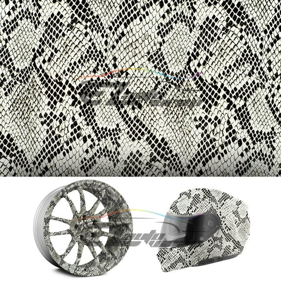 19"x38" Hydrographic Film Hydro Dipping Dip Water Transfer Snake Skin Python #19
