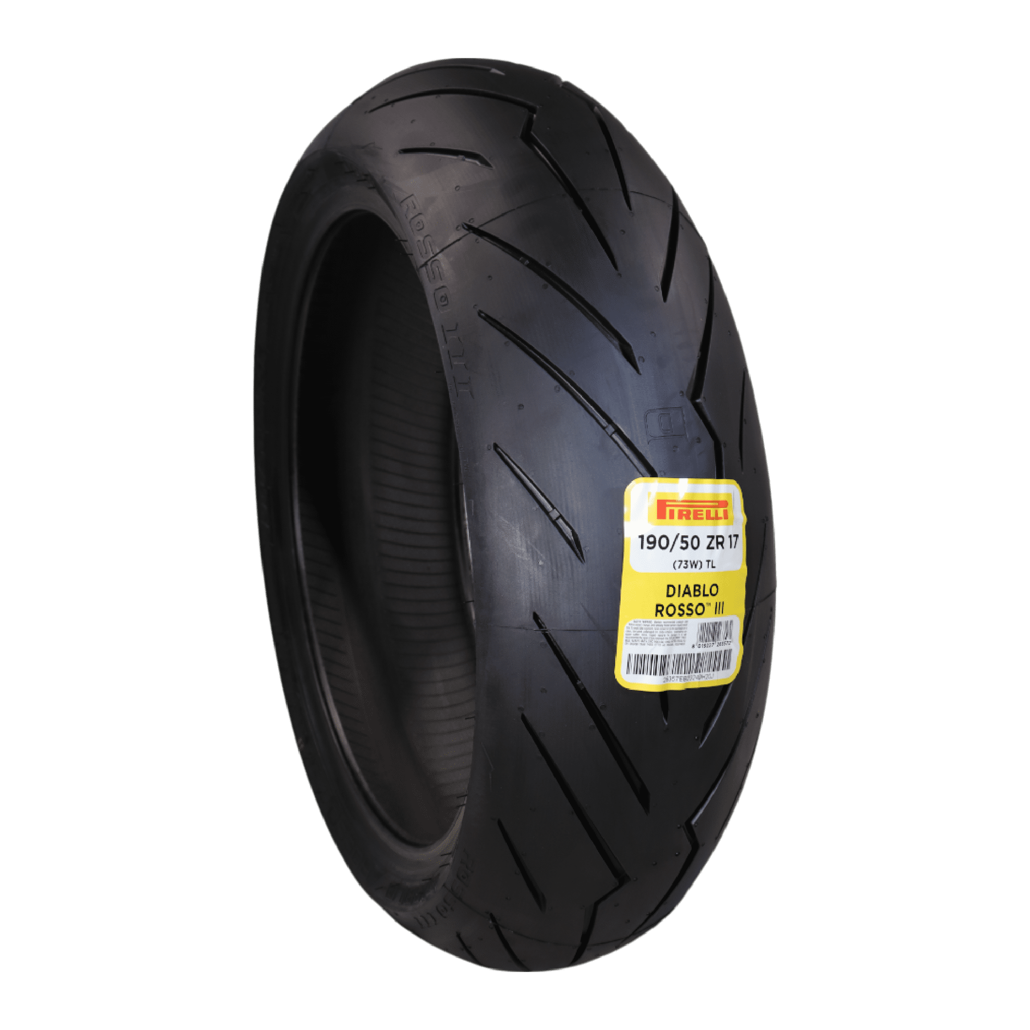Pirelli Diablo Rosso III Rear Tire, 190/50ZR-17, High-Performance