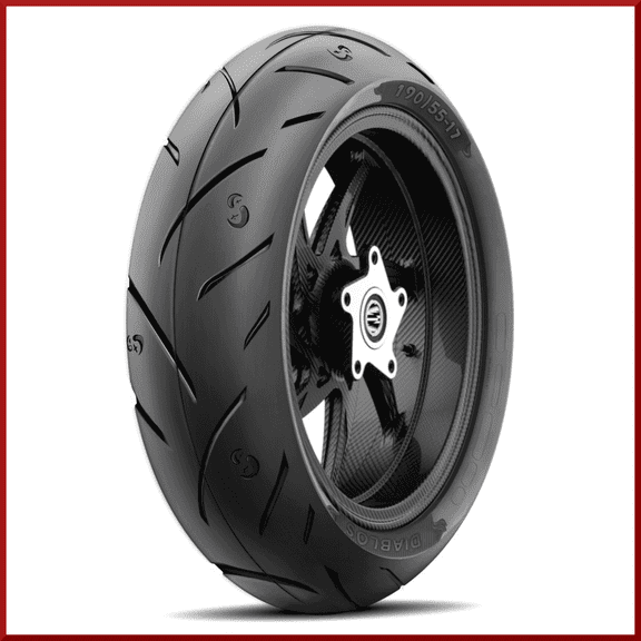 Roadmax Diablo Rear 190/55-17 (75H) Motorcycle Tire for Honda Yamaha Harley etc