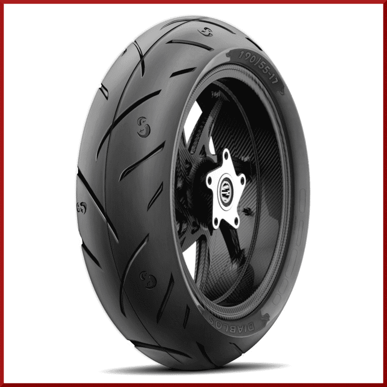 MMT® S1-XX High-Performance 190/55-17 Rear Motorcycle Tire 75W