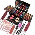 thumbnail image 1 of 190 Colors Makeup Kit,Professional Makeup Kits for Women Full Kit,All in One Makeup Set for Women&Beginner,Include Eyeliner/Eyeshadow/Lipstick/Compact Powder/Glitter Powder/Makeup Brush, 1 of 9