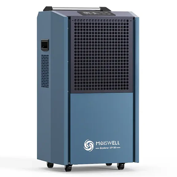 190 Pints Portable Commercial Dehumidifier with Pump Industrial Heavy Duty Moisture Removal Dehumidifiers for Basements