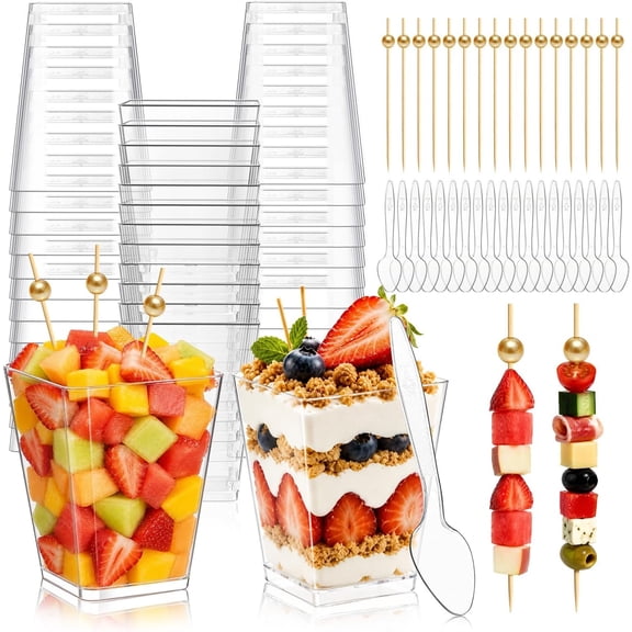 190 count 5 OZ Dessert Cups Charcuterie Cups