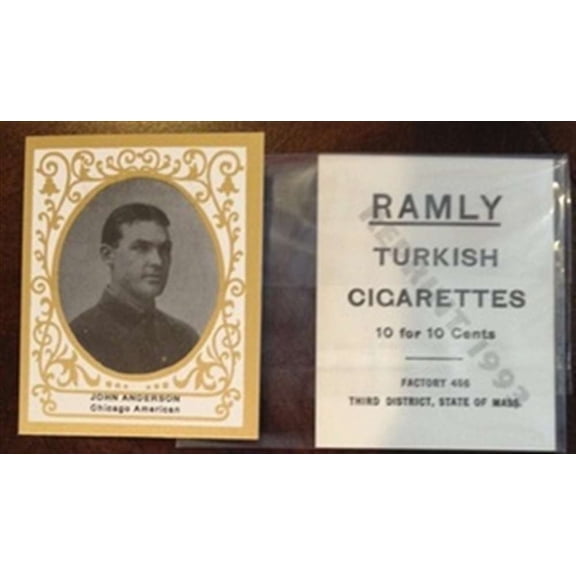 1900-1909 T204 Ramly Cigarettes Reprint Chicago White Sox Team Set 1 CARD Near NM-MT to NM-MT Condtion