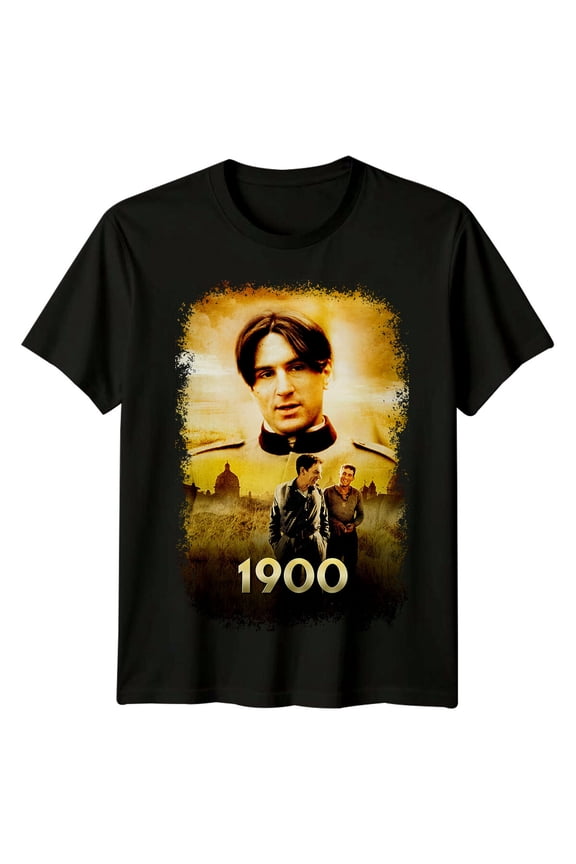 1900 (1976) Movie Poster Inspired T-Shirt Retro Classic Film Graphic Tee Unisex