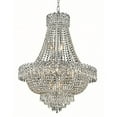thumbnail image 1 of 1900 Century Collection Chandelier D:24in H:30in Lt:12 Chrome Finish (Royal Cut Crystals), 1 of 2