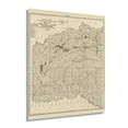 thumbnail image 1 of 1900 Choctaw Nation Indian Territory Map - Vintage Map of Choctaw Indian Territory Oklahoma Wall Art - Includes Approved Coal Leases and Coal Claims, 1 of 8