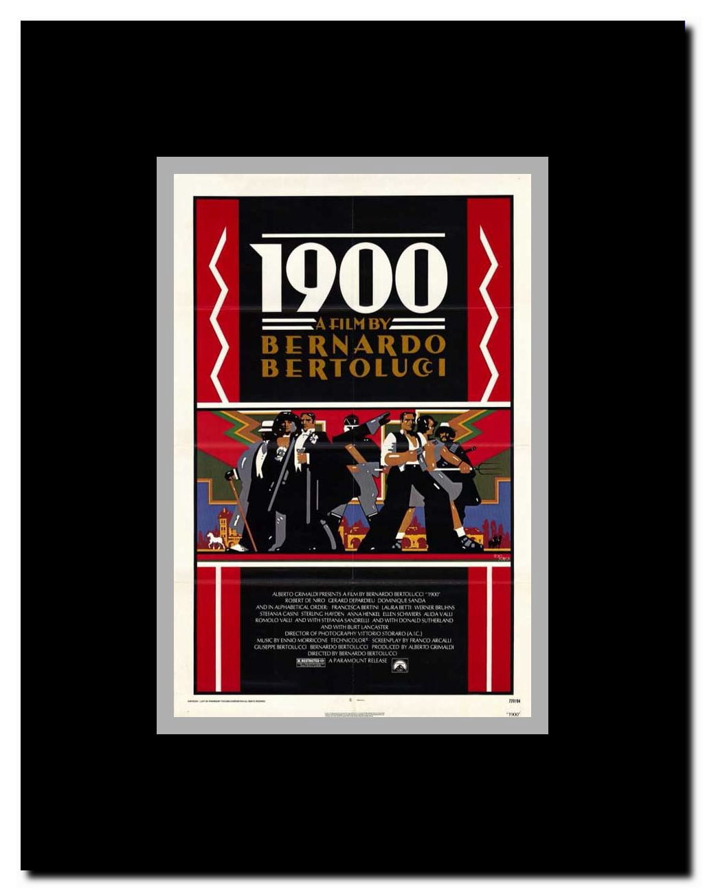 1900 Framed Movie Poster