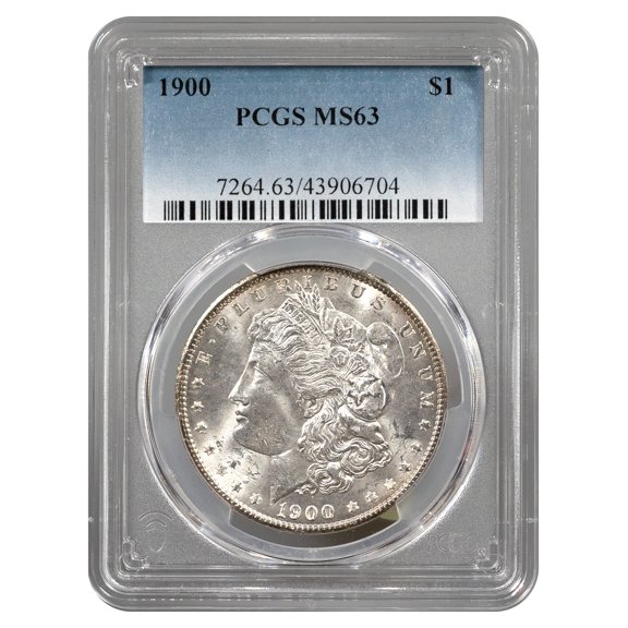 1900 Morgan Dollar PCGS MS-63