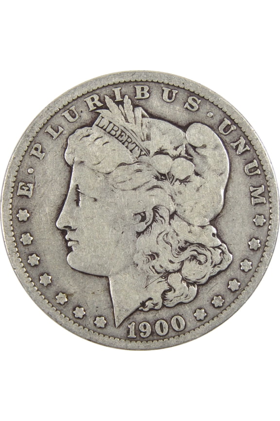 1900 Morgan Dollar VG Very Good Silver $1 Coin