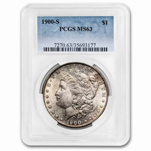 1900-S Morgan Dollar MS-63 PCGS