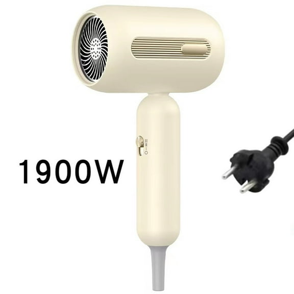 1900 W Hair Dryer Small Travel Hair Dryer With Hot/Cold Button, 3 Temperature Settings High-power Hair Dryers,Compact Hair Dryer,Travel Portable Hair Dryer