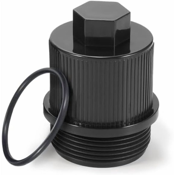 190030 Pool Drain Plug Compatible with Pentair FNS Plus, Clean, Clear Plus & Quad DE Filters, Drain Plug Cap Assembly with O-Ring for Pool Spa Filters Replacement Parts