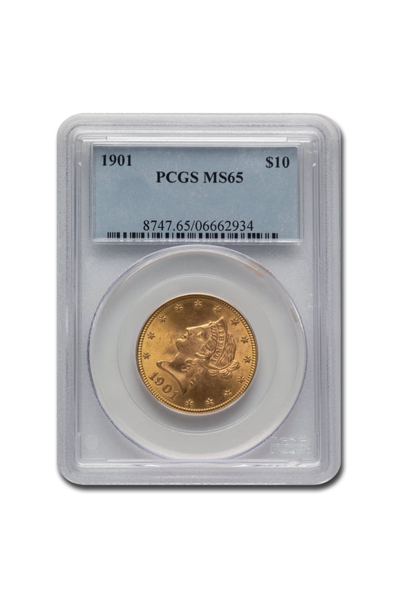 1901 $10 Liberty Gold Eagle MS-65 PCGS
