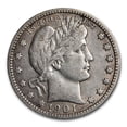 thumbnail image 1 of 1901 Barber Quarter VF, 1 of 2