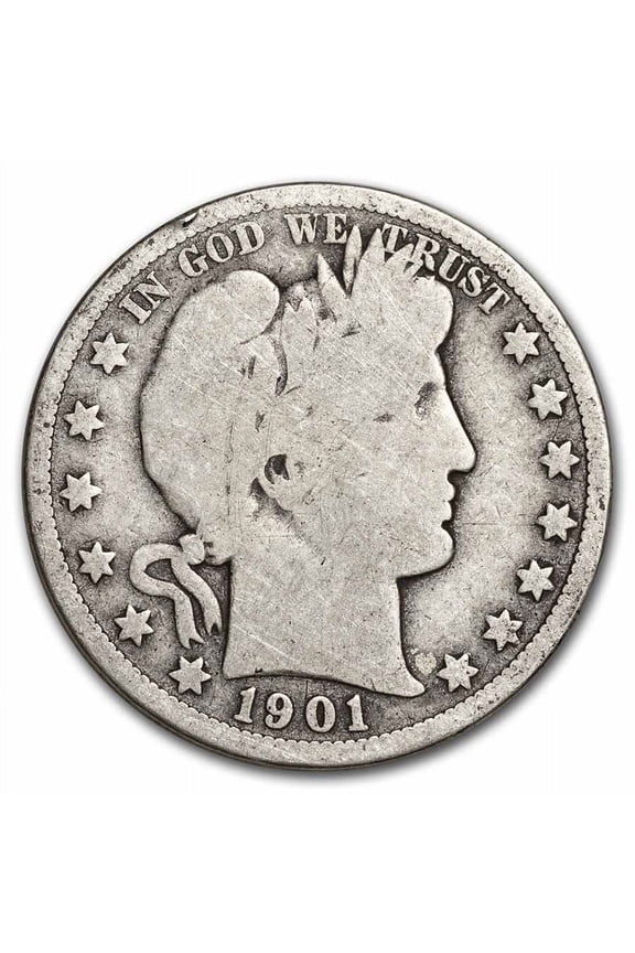 1901-O Barber Half Dollar AG